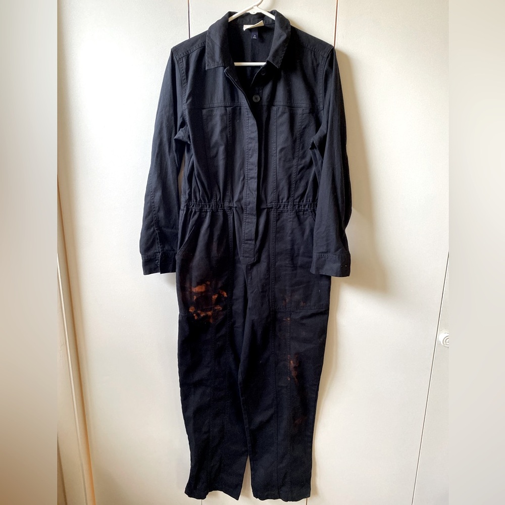 2/$50 Womens Black Utility Jumpsuit